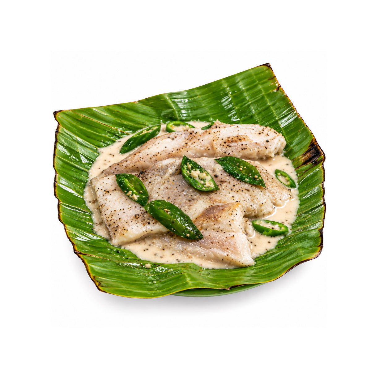 Grilled Fish with Coconut Cream